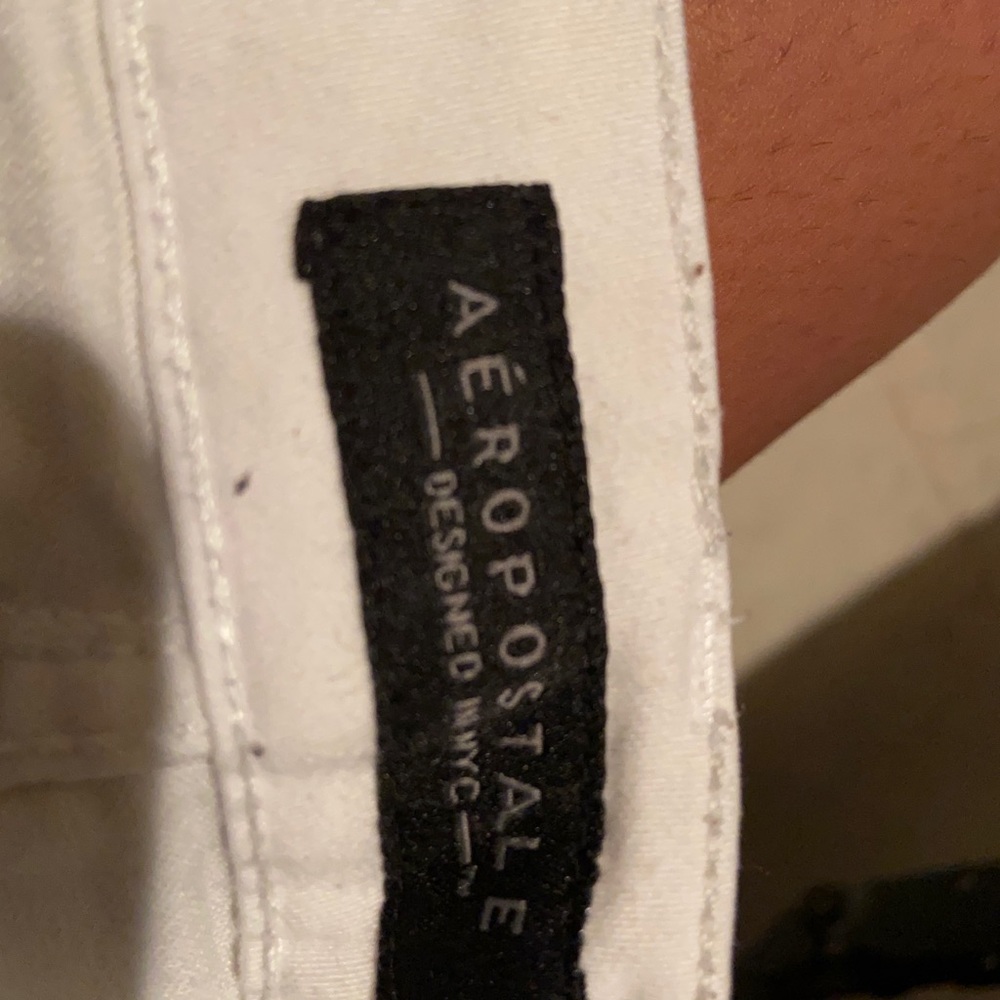 Aeropostale white plain jeans I’ve barely worn.